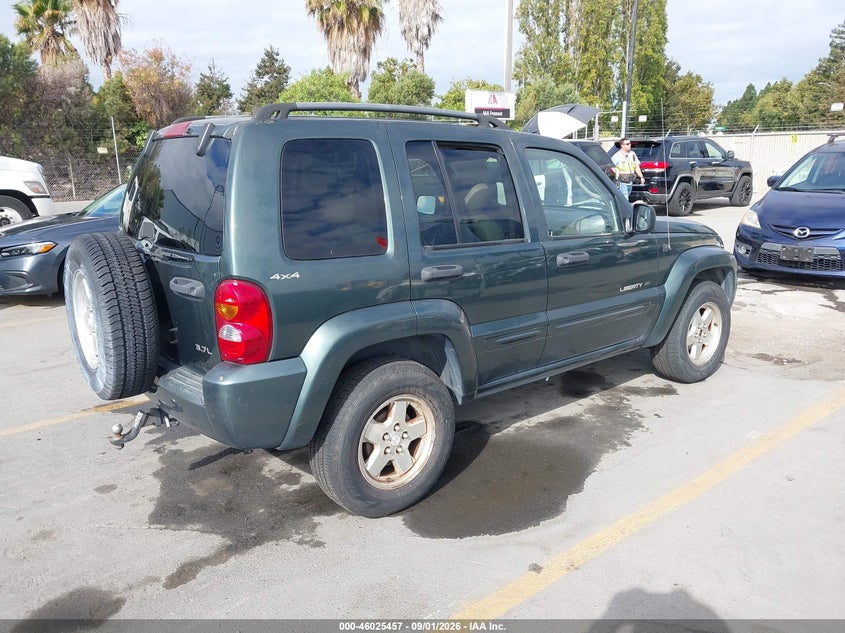 JEEP LIBERTY 2002 VIN 1J8GL58K82W195184