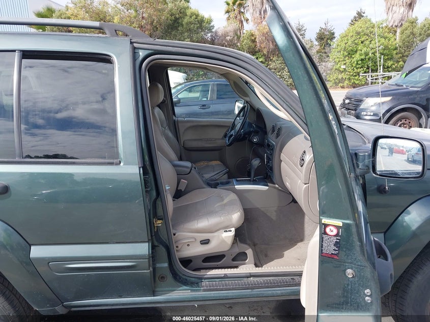 JEEP LIBERTY 2002 VIN 1J8GL58K82W195184