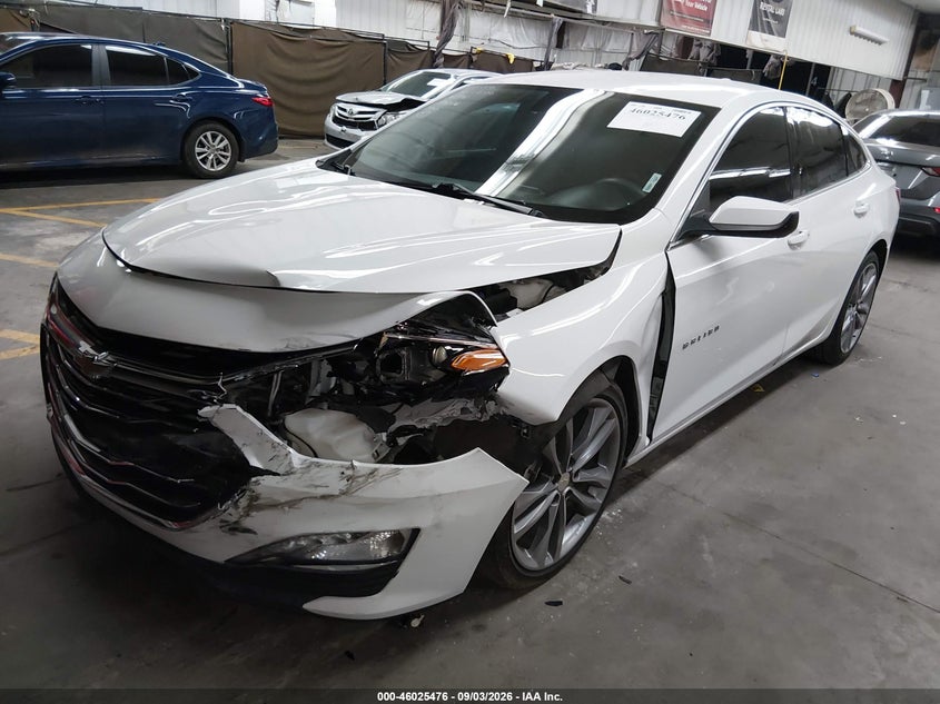 Vin: 1g1zd5st8nf167395, lot: 46524867, chevrolet malibu fwd lt 20222