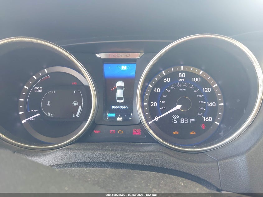 2011 HYUNDAI SONATA HYBRID auction photo 7