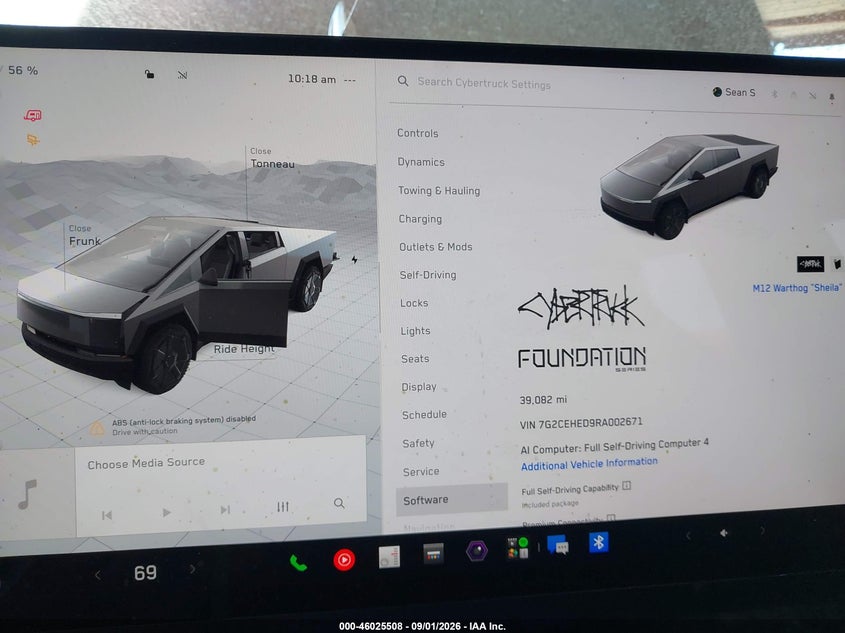 TESLA CYBERTRUCK 2024 VIN 7G2CEHED9RA002671