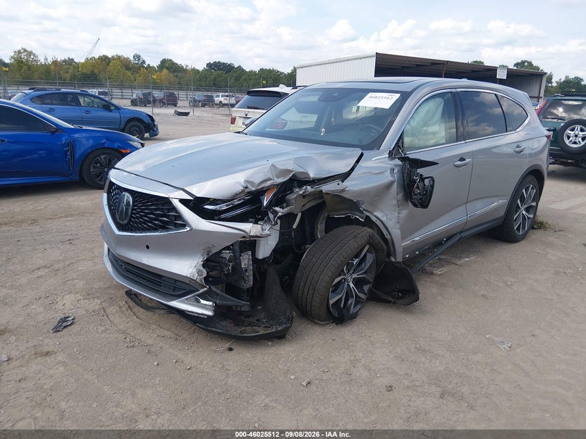 Vin: 5j8yd9h48nl005022, lot: 46524903, acura mdx technology package 20222