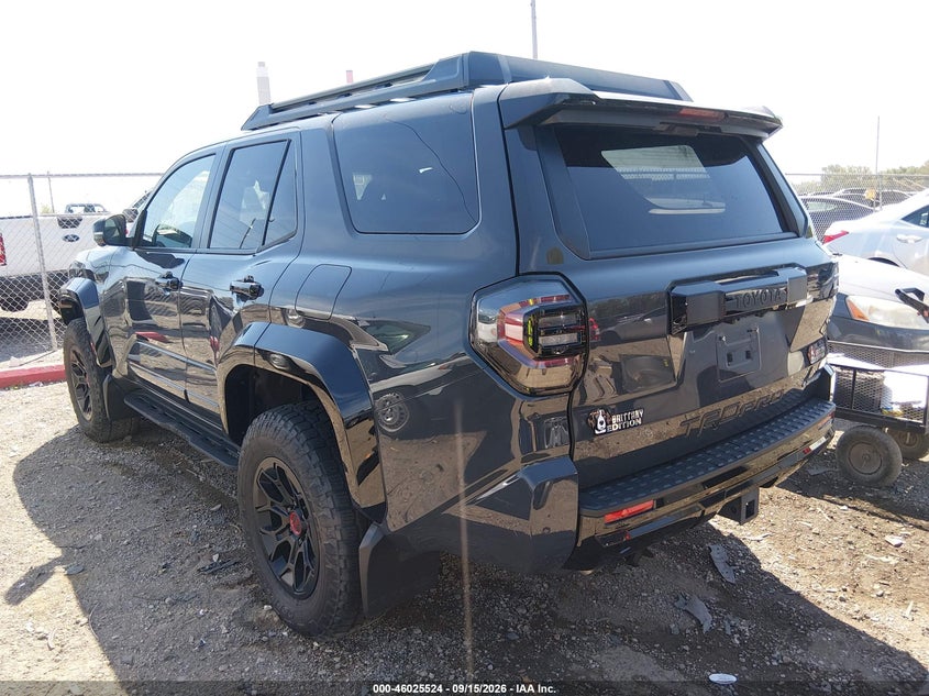 Vin: jtevb5br2t5028412, lot: 46524914, toyota 4runner hybrid trd pro 20263