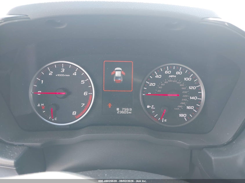 SUBARU WRX 2023 VIN JF1VBAF67P9818208