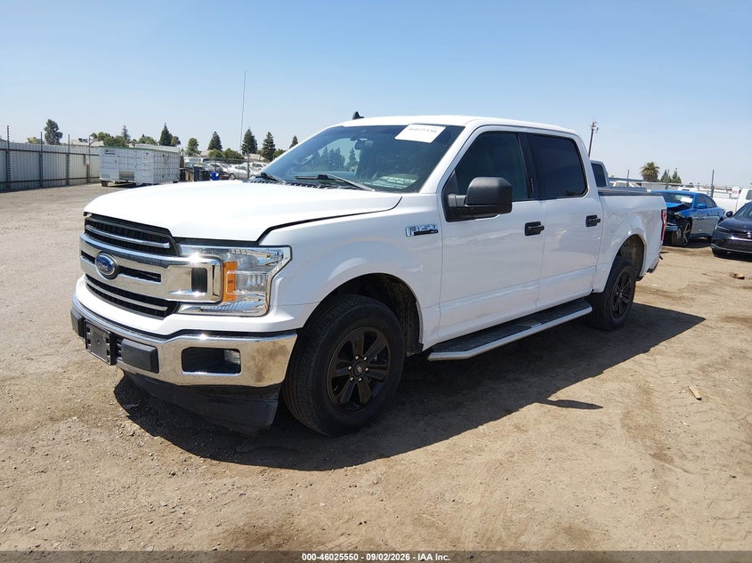 2019 Ford F-150 Xlt, Rear, IAAI, VIN 1FTEW1C5XKKC39659 — photo 2