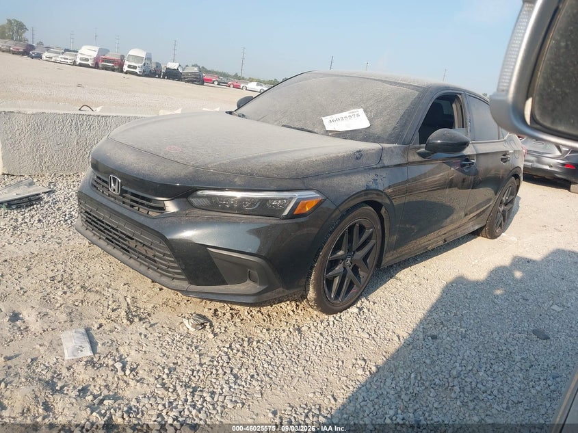 2022 Honda Civic Sport, Flood, IAAI, VIN 2HGFE2F5XNH599813 — photo 2