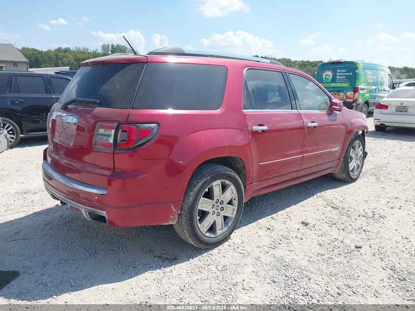 Vin: 1gkkvtkd9ej127833, lot: 46524992, gmc acadia denali 20144