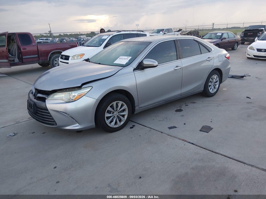 2016 TOYOTA CAMRY SEDAN 2.5L I-4 DOHC, VVT, REGULAR , 178HP