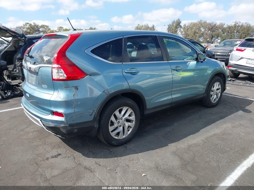 Vin: 2hkrm3h5xgh553085, lot: 46525005, honda cr-v ex 20164