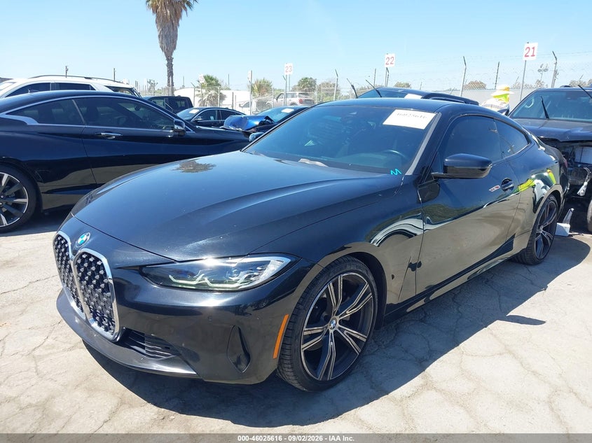 Vin: wba53ap04mcg27457, lot: 46525007, bmw 430i 20212