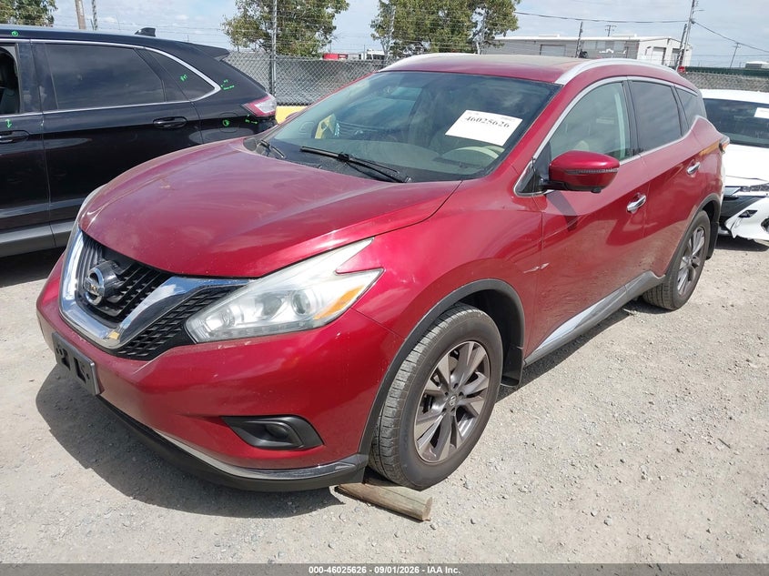 2017 NISSAN MURANO auction photo 2