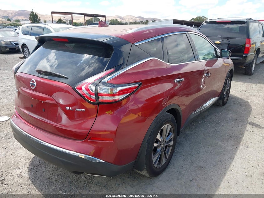 2017 NISSAN MURANO auction photo 4
