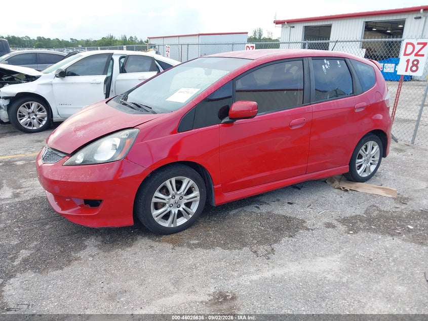 HONDA FIT 2010 VIN JHMGE8H46AC002372