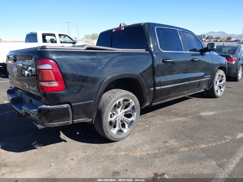 Vin: 1c6srfht4ln191050, lot: 46525045, ram 1500 limited  4x4 5'7 box 20204