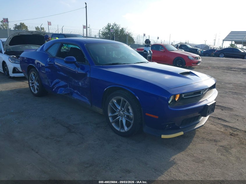 Vin: 2c3cdzkg7nh230951, lot: 46525075, dodge challenger gt awd 2022 img_1