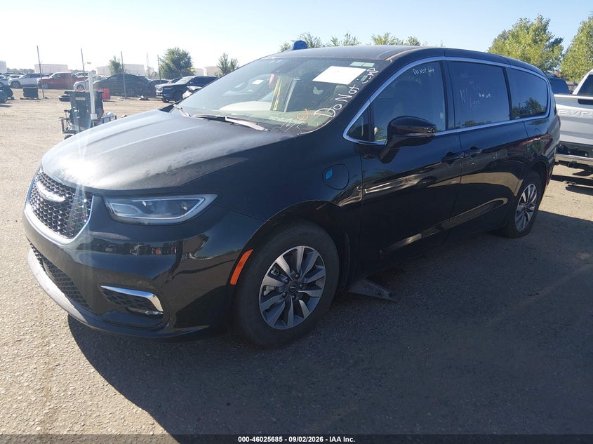 Vin: 2c4rc1s78sr565202, lot: 46525076, chrysler pacifica hybrid select 20252