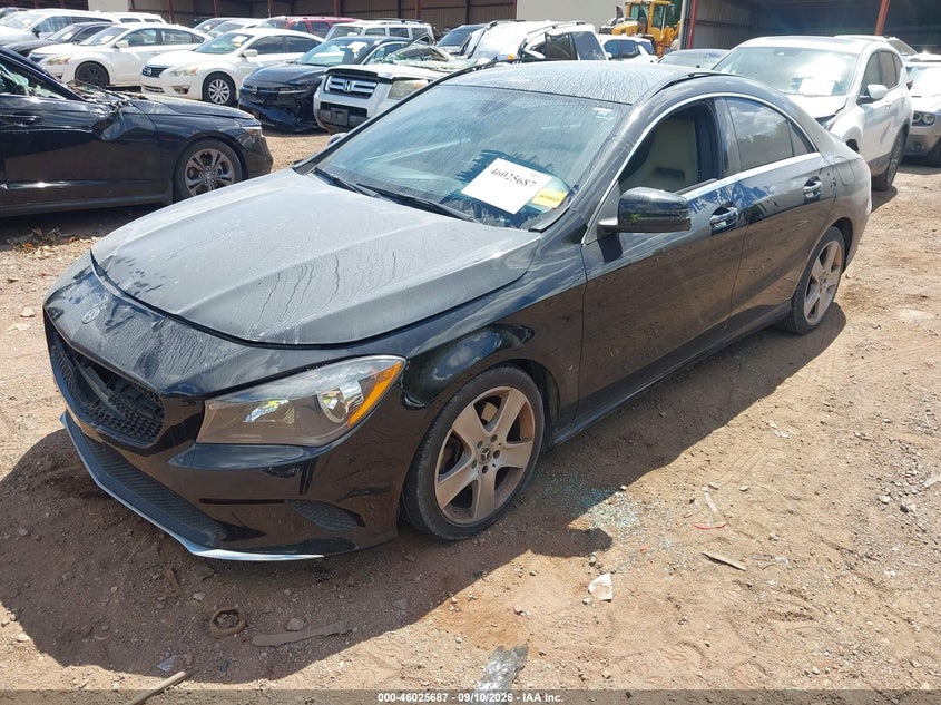 Vin: wddsj4eb5kn707520, lot: 46525078, mercedes-benz cla 250 20192
