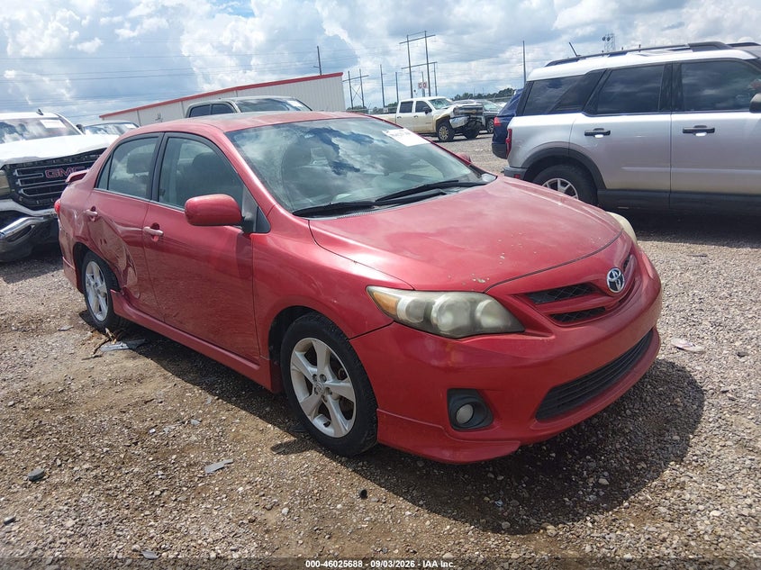 Vin: 2t1bu4ee8bc696544, lot: 46525079, toyota corolla s 2011 img_1