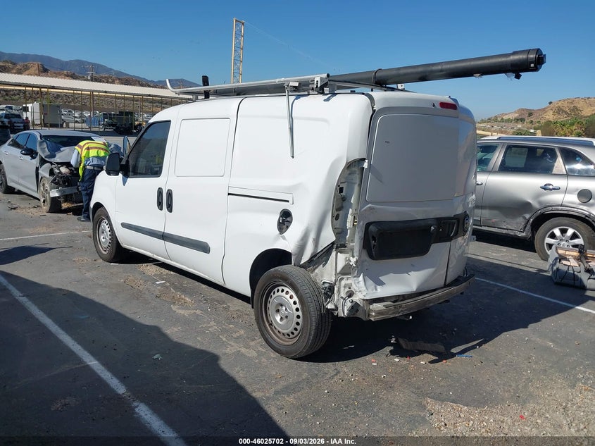 RAM PROMASTER CITY 2015 VIN ZFBERFATXF6193709