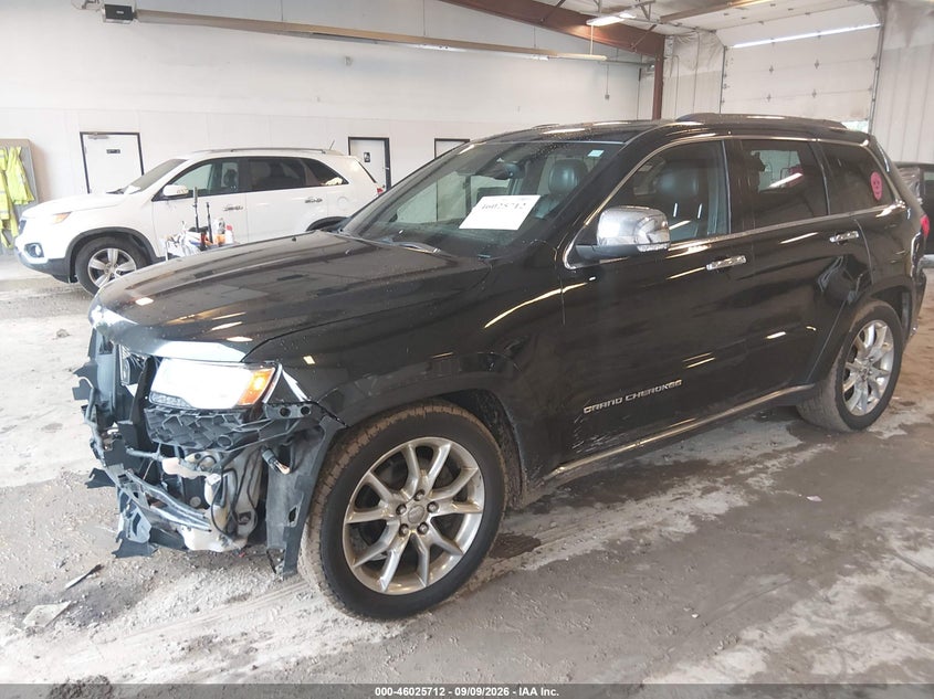 2014 Jeep Grand Cherokee, Удар спереду, IAAI, VIN 1C4RJFJM6EC309907 — фото 2