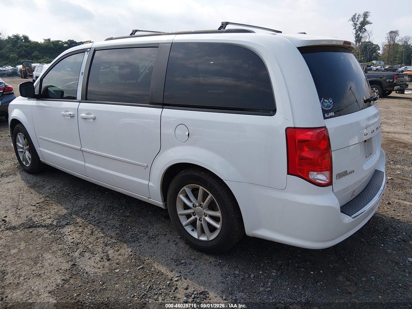 Vin: 2c4rdgcg9gr353253, lot: 46525107, dodge grand caravan sxt 20163
