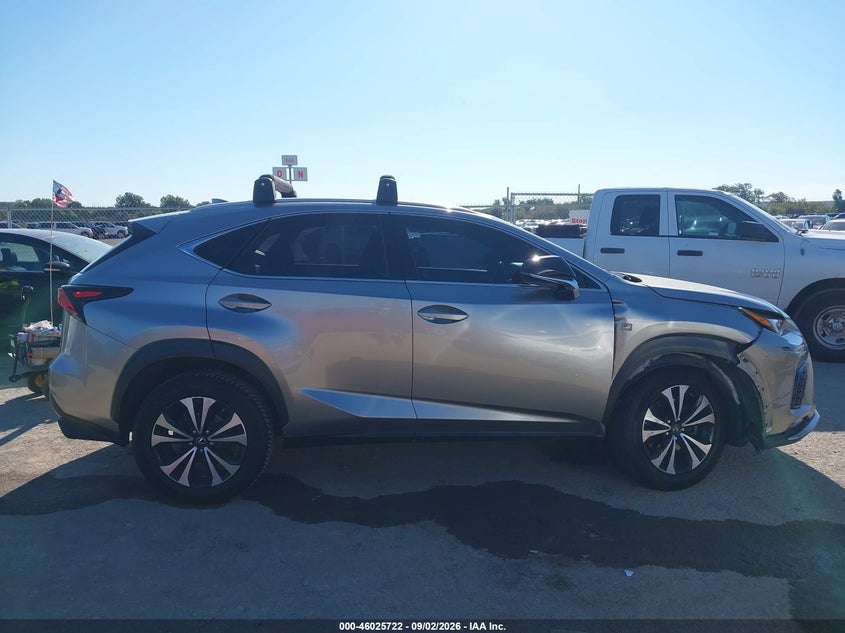 LEXUS NX 300 2018 VIN JTJBARBZ7J2155069