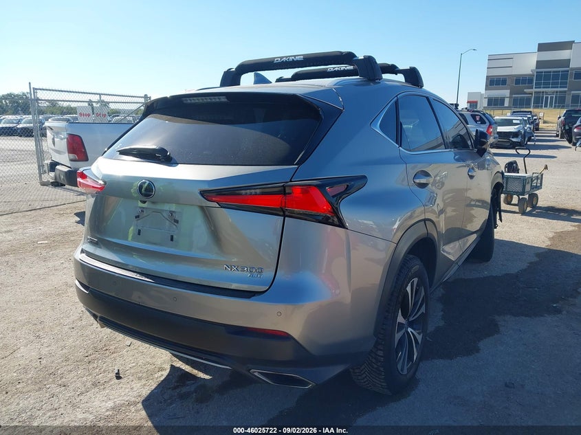 LEXUS NX 300 2018 VIN JTJBARBZ7J2155069