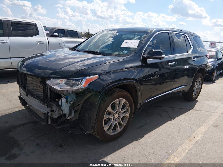 Vin: 1gnerkkw0lj172804, lot: 46525128, chevrolet traverse fwd premier 20202