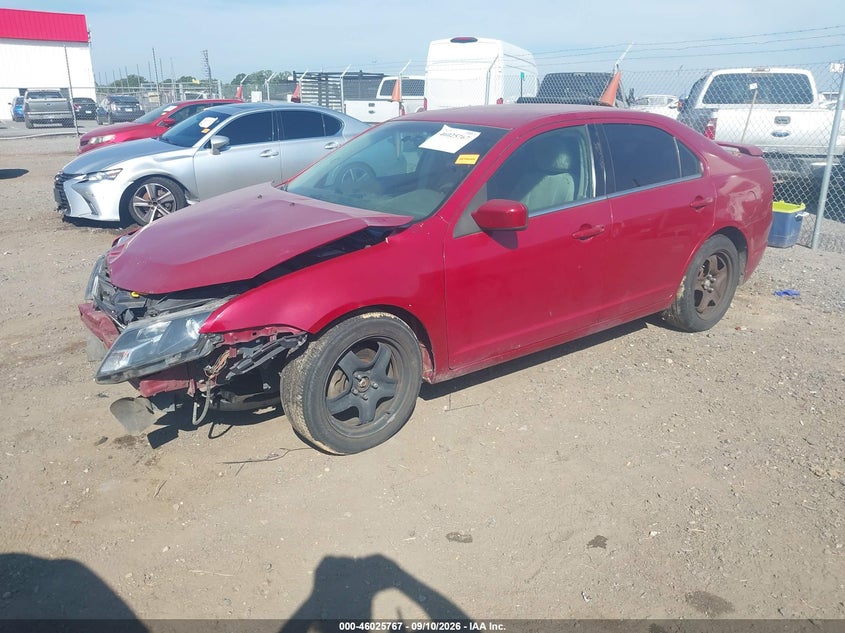 Vin: 3fahp0haxar132119, lot: 46525158, ford fusion se 20102