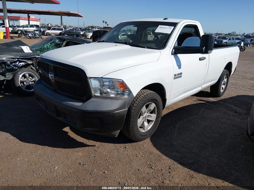 2017 RAM 1500, Normal Wear & Tear, IAAI, VIN 3C6JR7DG4HG711175 — photo 2
