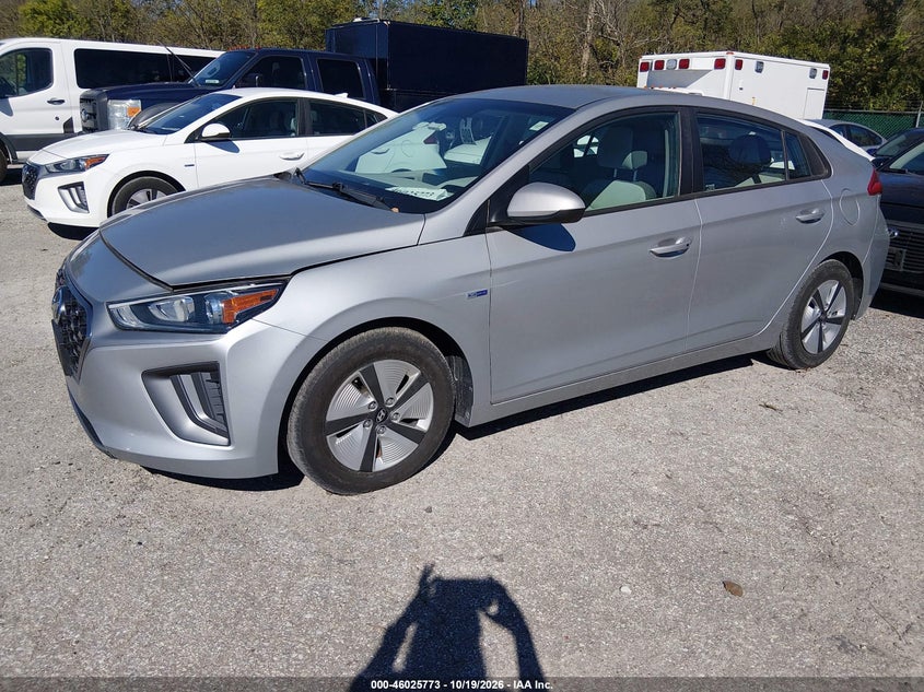 Vin: kmhc65lc5lu220712, lot: 46525164, hyundai ioniq hybrid blue 20202
