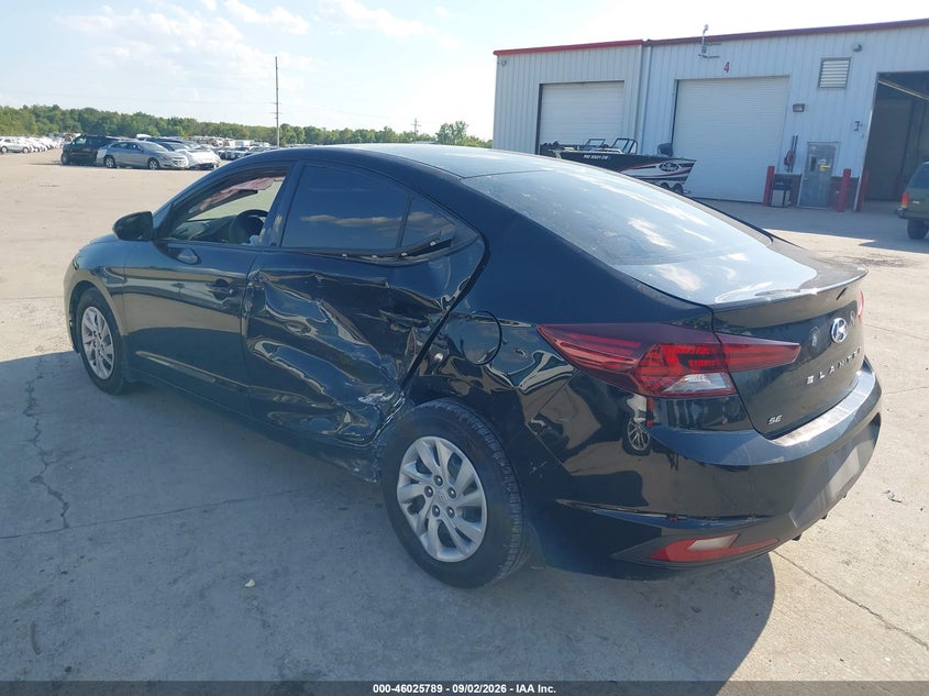 Vin: 5npd74lf5lh618796, lot: 46525179, hyundai elantra se 20203