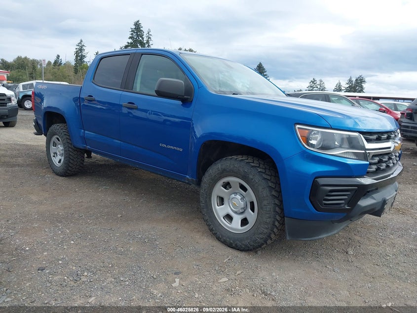 2022 CHEVROLET COLORADO auction photo 1