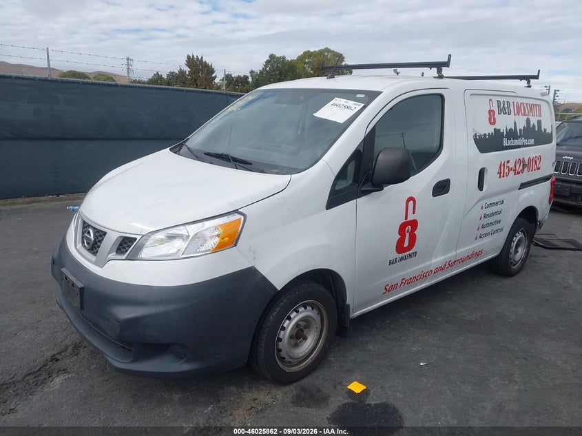 2019 Nissan Nv200, Rear, IAAI, VIN 3N6CM0KN2KK695066 — photo 2