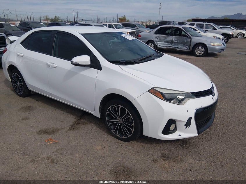 Vin: 2t1burhe0ec112635, lot: 46525263, toyota corolla s plus 2014 img_1