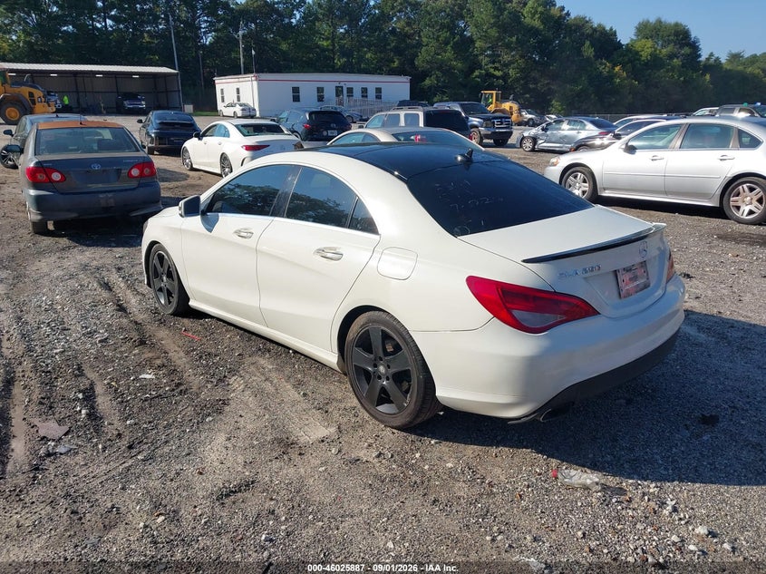 2016 MERCEDES-BENZ CLA 250 auction photo 3