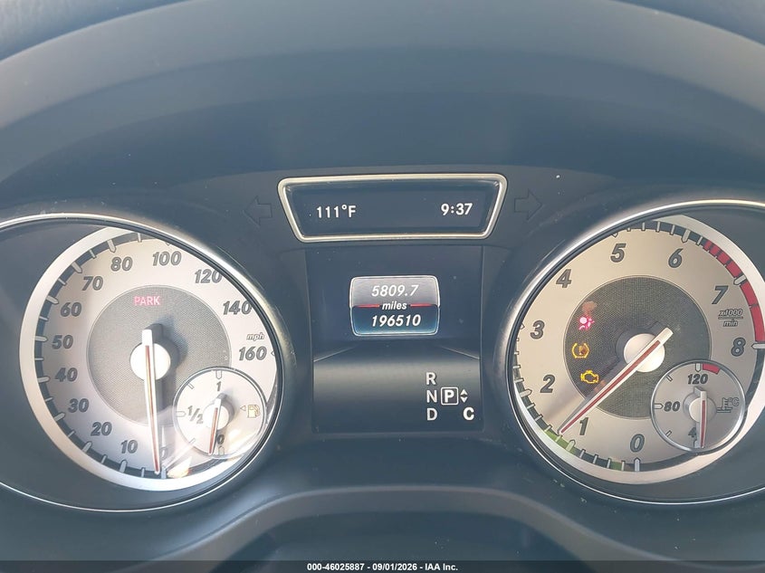 2016 MERCEDES-BENZ CLA 250 auction photo 7