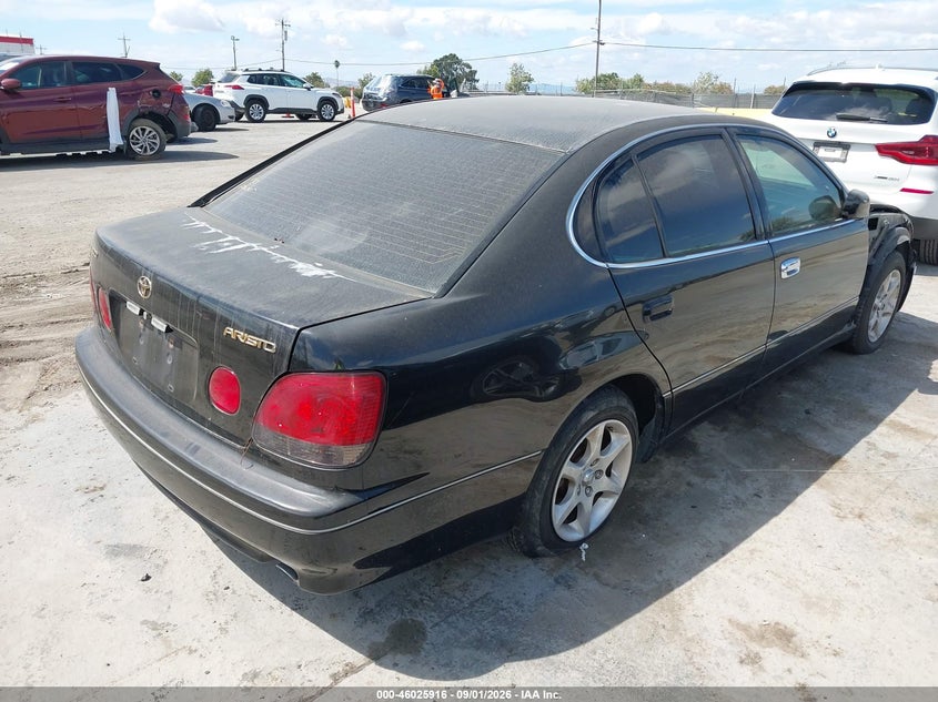 2002 LEXUS GS 300 SEDAN 3.0L I-6 DOHC, VVT, PREMIUM , 220HP