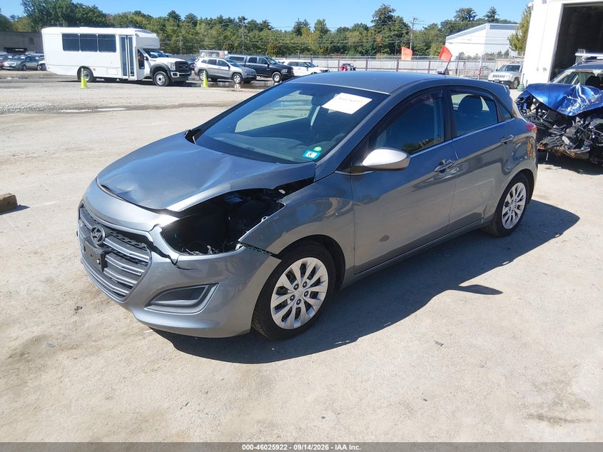 Vin: kmhd35lhxgu309240, lot: 46525313, hyundai elantra gt 20162