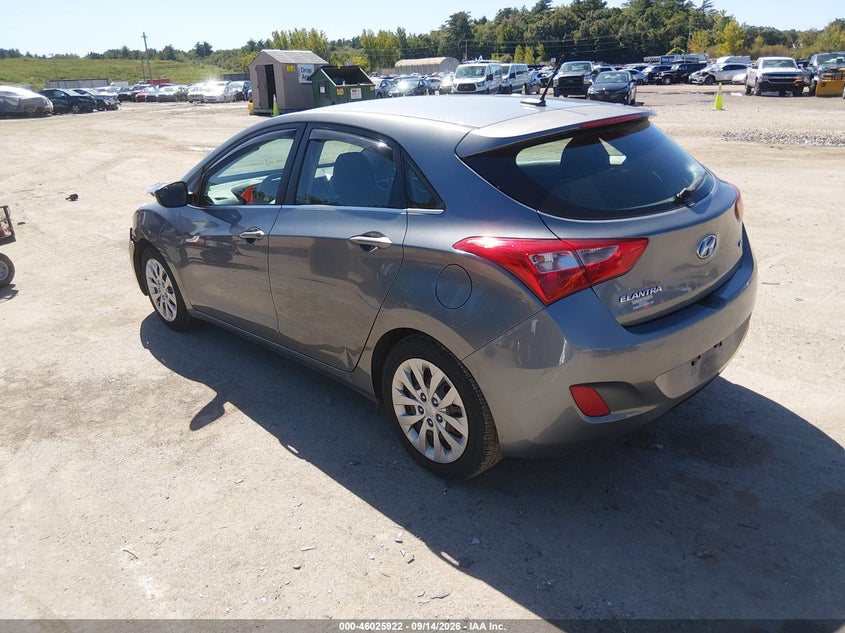 Vin: kmhd35lhxgu309240, lot: 46525313, hyundai elantra gt 20163