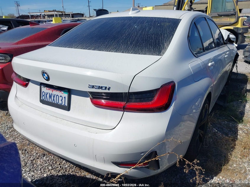 BMW 330I 2019 VIN WBA5R1C56KAK10590