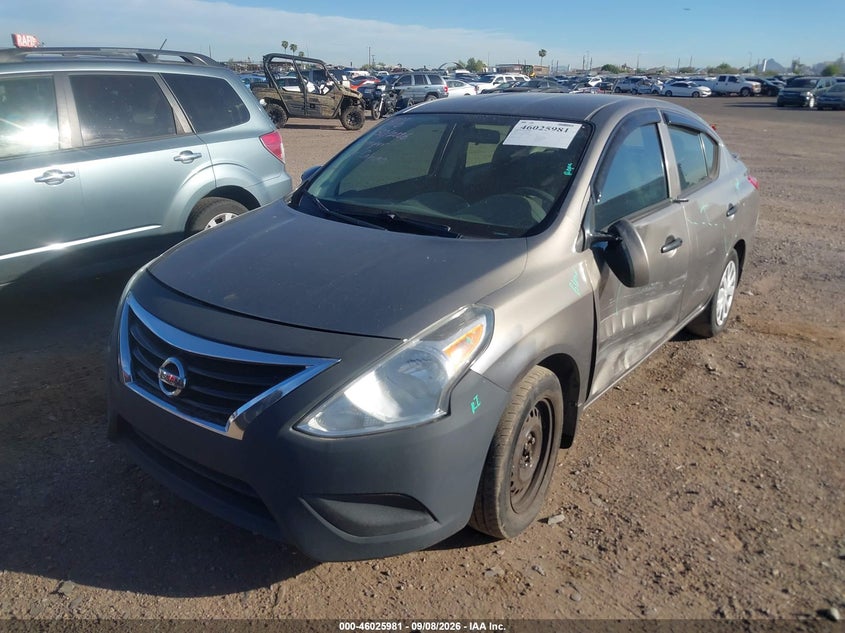 Vin: 3n1cn7ap8gl818174, lot: 46525372, nissan versa 1.6 s+ 20162
