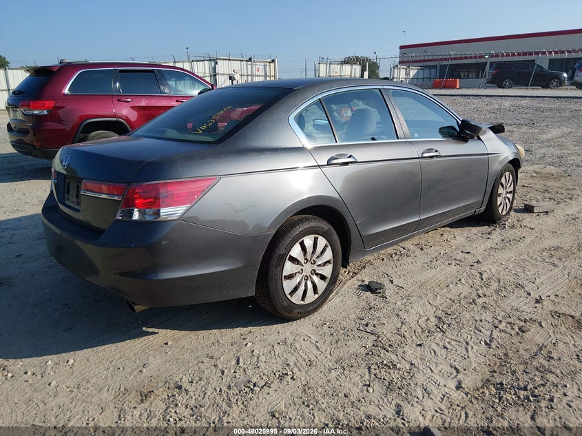 2012 HONDA ACCORD auction photo 4