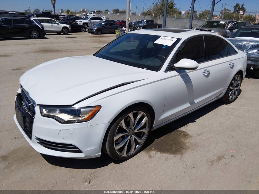 Vin: waugfafc7fn023062, lot: 46525399, audi a6 2.0t premium 20152