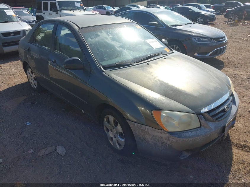 KIA SPECTRA 2006 VIN KNAFE122365271370