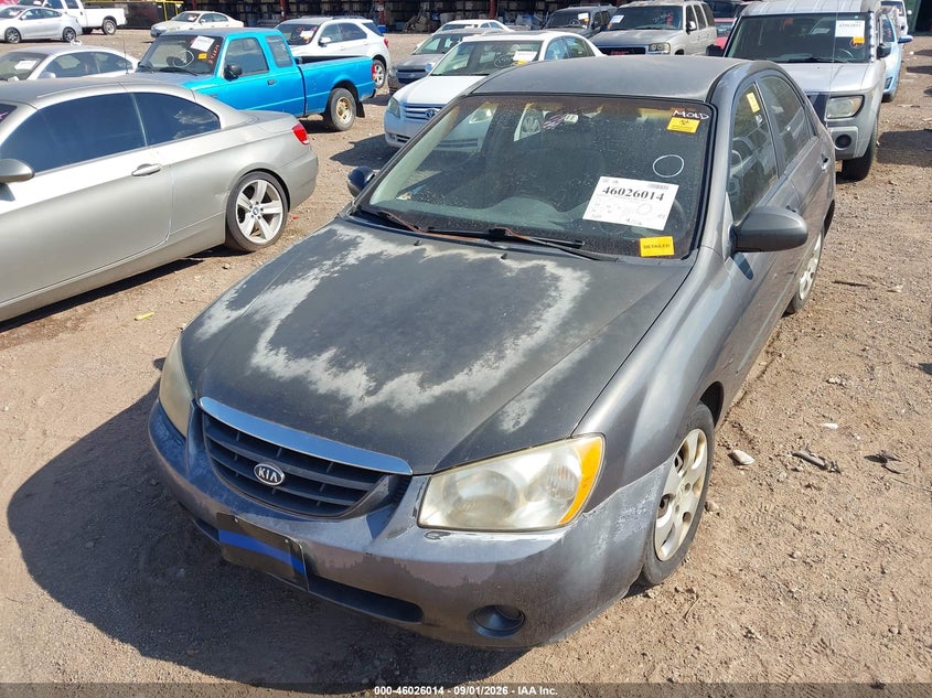 KIA SPECTRA 2006 VIN KNAFE122365271370
