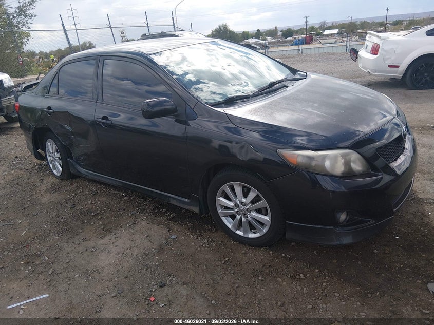 Vin: 2t1bu4ee6ac470565, lot: 46525412, toyota corolla s 2010 img_1