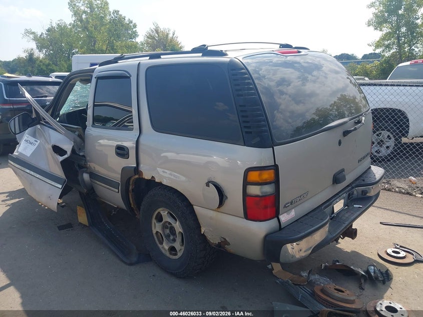 CHEVROLET TAHOE 2004 VIN 1GNEK13T04J276049