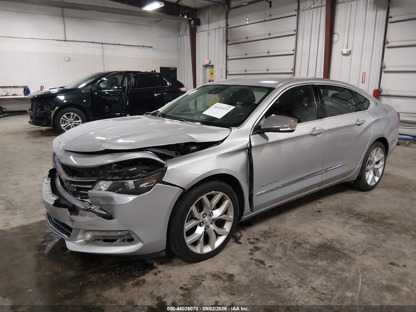 Vin: 2g1145s38h9126064, lot: 46525460, chevrolet impala 2lz 20172