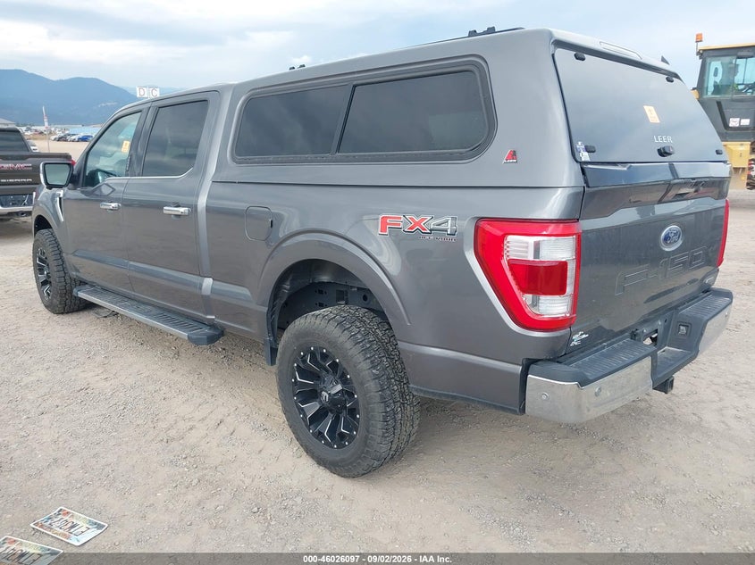 Vin: 1ftfw1e82mkd34098, lot: 46525488, ford f-150 lariat 20213